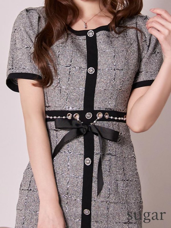 グレー　モデル：ゆめ　身長：160cm　着用サイズ：Sサイズ