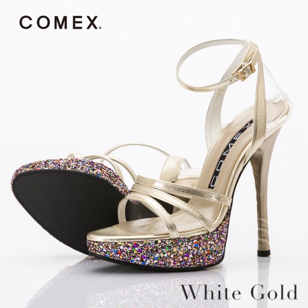 画像3: 【COMEX 日本製】大人気のグリッターラメシリーズ☆ストームが主役のストラップサンダル☆13cm[OF02] (3)