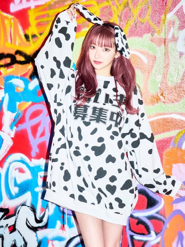 画像4: 【即日発送】【少量再入荷!早い者勝ち!即日発送!】ダルメシアントレーナー/アニマルコスプレ【sugar nineハロウィン2点セット】【Fサイズ/1カラー】【OF01】 (4)