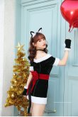 画像6: 【即日発送】【クリスマスコスプレ7点セット】【Malymoon/マリームーン】キャットサンタコスプレ【フリーサイズ/1カラー】[YMT] (6)