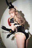 画像5: 【即日発送】フレンチメイドバニー【マリームーン】【ハロウィンコスプレ5点セット】【フリーサイズ/1カラー】[YMT] (5)