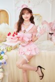 画像5: 【即日発送】リボンキャットナース【マリームーン】【ハロウィンコスプレ8点セット】【フリーサイズ/2カラー】[YMT] (5)