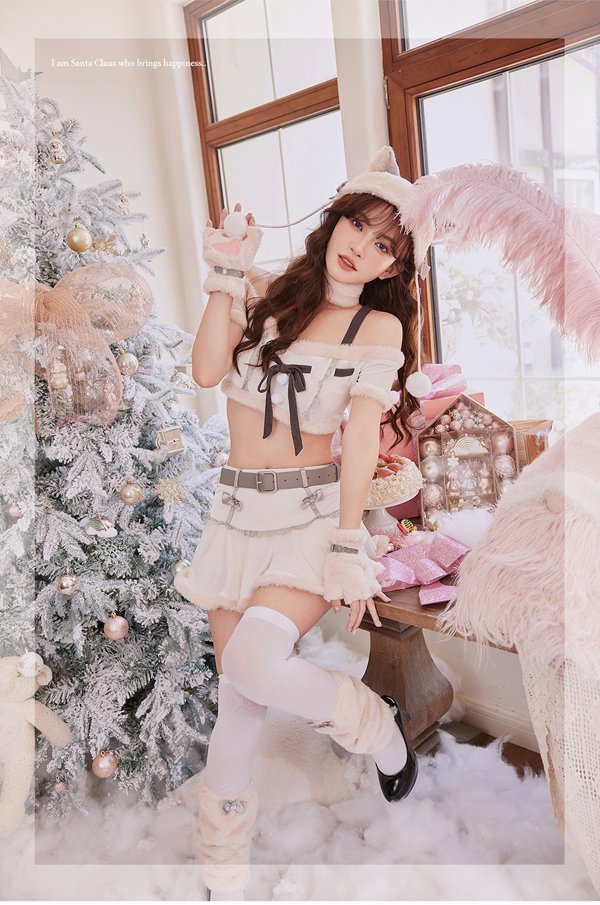 画像5: 【即日発送】【クリスマスコスプレ9点セット】【Malymoon/マリームーン】ラグドールサンタ【フリーサイズ/1カラー】[HC03] (5)