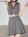 グレー　モデル：れみれみ　身長：163cm　着用サイズ：Sサイズ