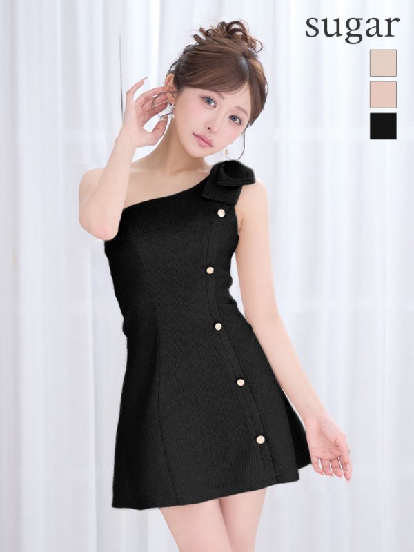 ブラック　モデル：カルア　身長156cm　着用サイズ：Sサイズ