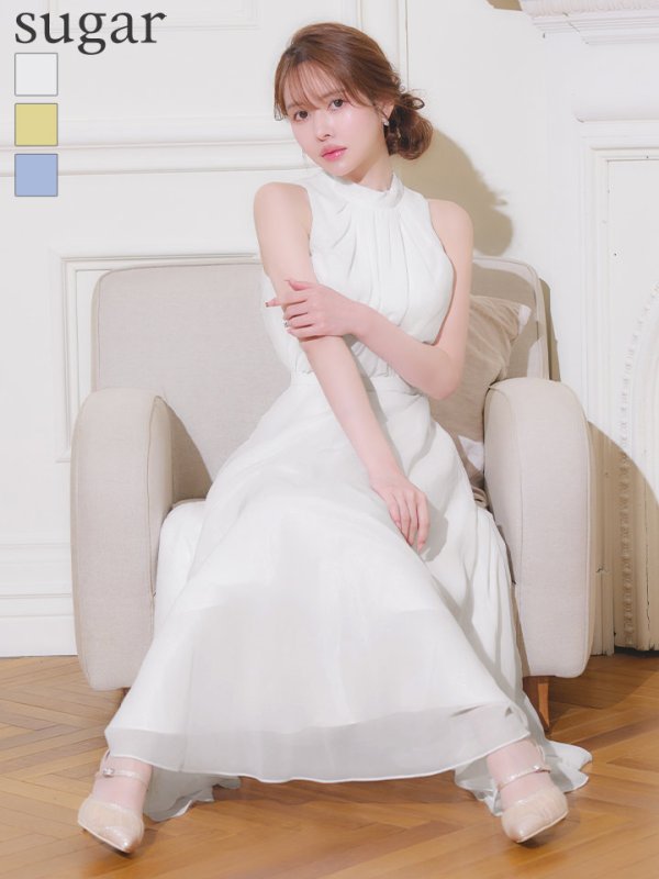 ホワイト　モデル：ゆめ　身長：160cm　着用サイズ：Sサイズ