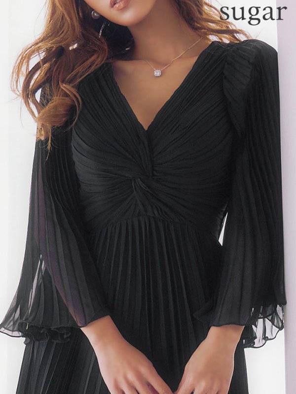 ブラック　モデル：カレン　身長：165cm　着用サイズ：Sサイズ