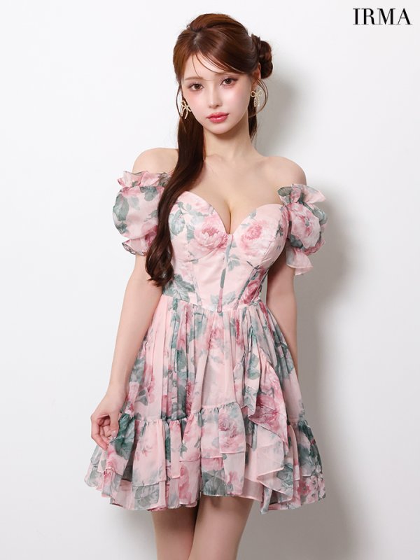 ピンク　モデル：ももか　身長：156cm　着用サイズ：XSサイズ