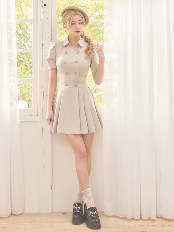 サンドベージュ モデル：ふぶき　着用サイズ：Sサイズ