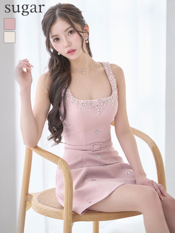 ソフトピンク モデル：せいは　身長：161cm　着用サイズ：Sサイズ