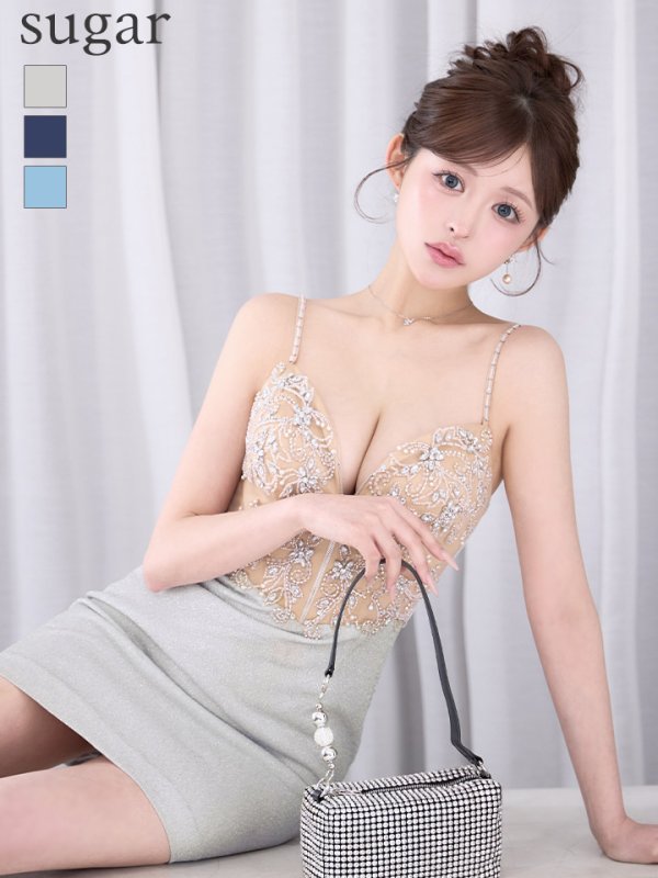 シルバー　モデル：カルア　身長：156cm　着用サイズ：Sサイズ