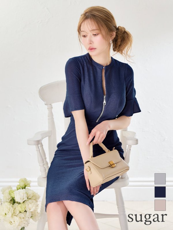 ダークロイヤル　モデル：ゆめ　身長：160cm　着用サイズ：Sサイズ