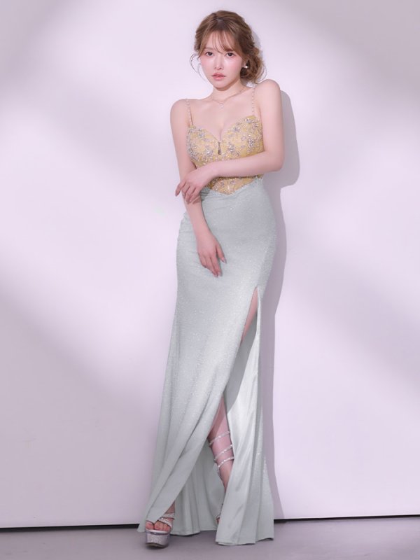 シルバー　モデル：ゆめ　身長：160cm　着用サイズ：Sサイズ