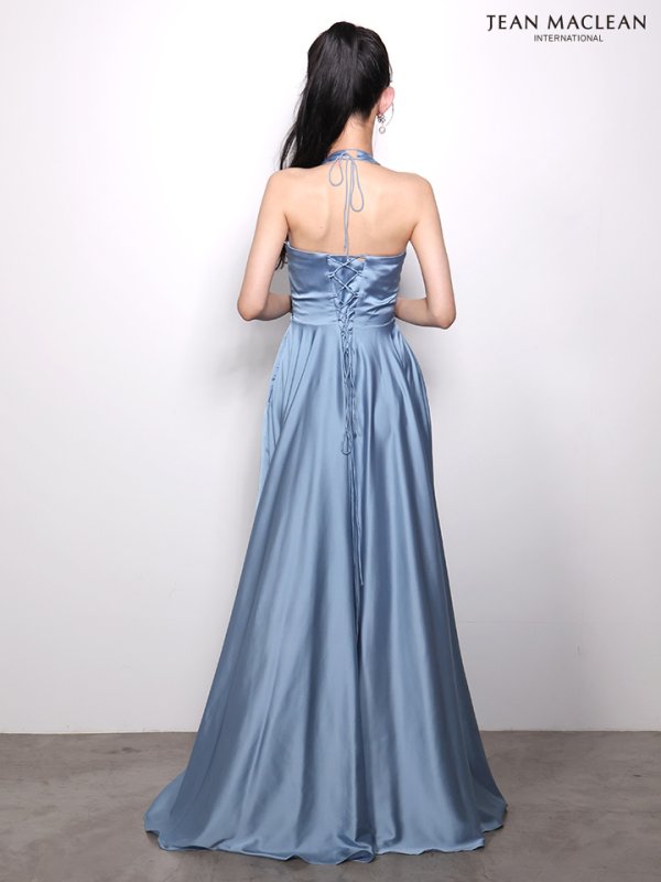 アースブルー　モデル：まおちゃる　身長：158cm　着用サイズ：Mサイズ