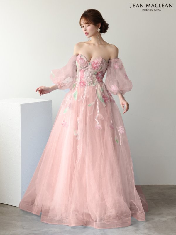 ピンク　モデル：ゆめ　身長：160cm　着用サイズ：Mサイズ