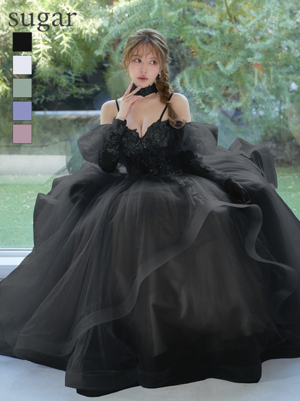 ブラック　モデル：ゆめ　身長：160cm　着用サイズ：Sサイズ