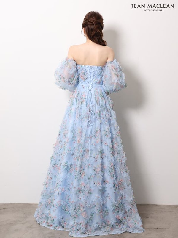 ブルー　モデル：ゆめ　身長：160cm　着用サイズ：Mサイズ