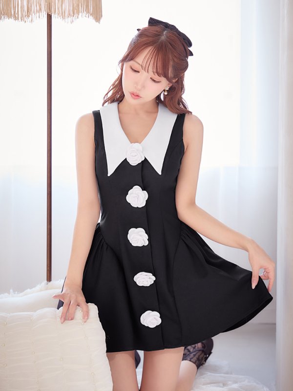 ブラック　モデル：三上悠亜　身長：159cm　着用サイズ：Sサイズ