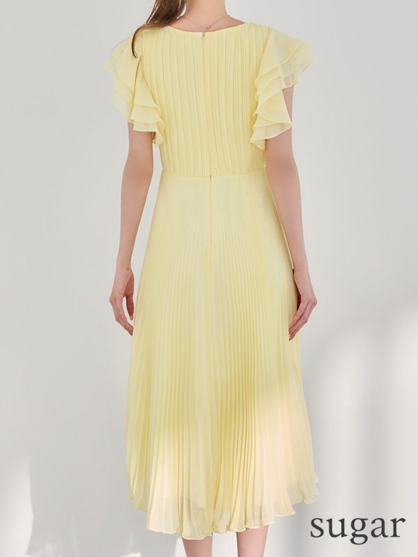 ライトイエロー：モデル：あすか　身長：170cm　着用サイズ：Sサイズ