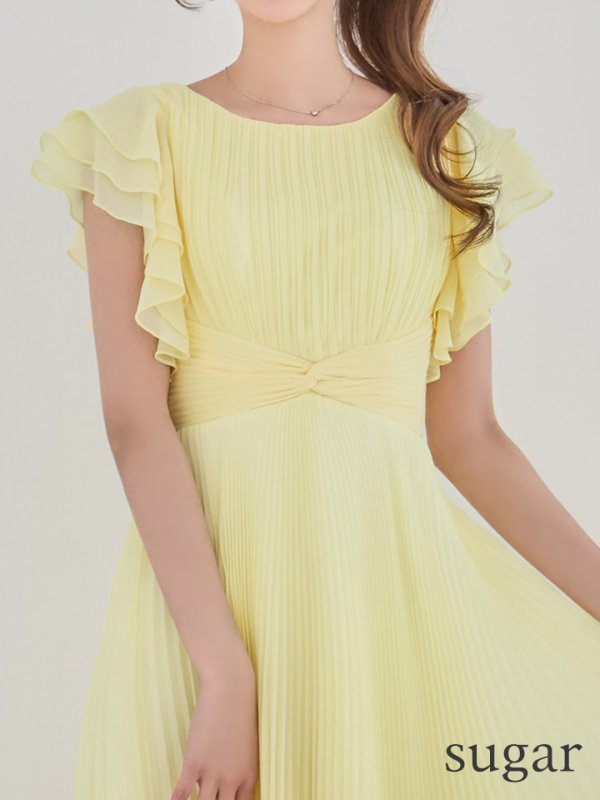 ライトイエロー：モデル：あすか　身長：170cm　着用サイズ：Sサイズ