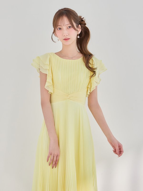 ライトイエロー：モデル：あすか　身長：170cm　着用サイズ：Sサイズ