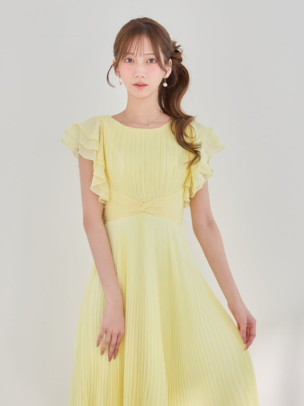 ライトイエロー：モデル：あすか　身長：170cm　着用サイズ：Sサイズ