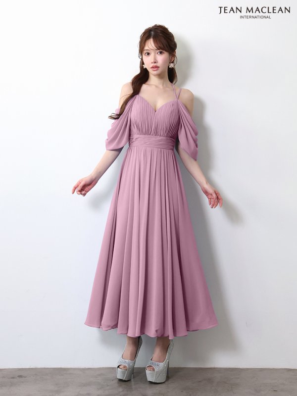 モーヴピンク　モデル：ゆめ　身長：160cm　着用サイズ：Sサイズ