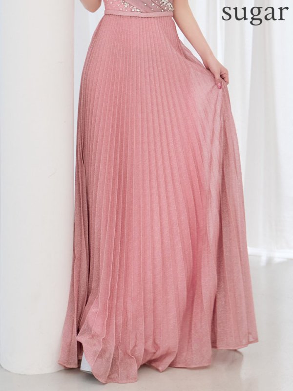 ピンクベージュ　モデル：ゆめ　身長：160cm　着用サイズ：Sサイズ