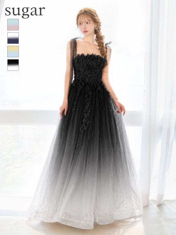 ブラックホワイト　モデル：ゆめ　身長：160cm　着用サイズ：Sサイズ