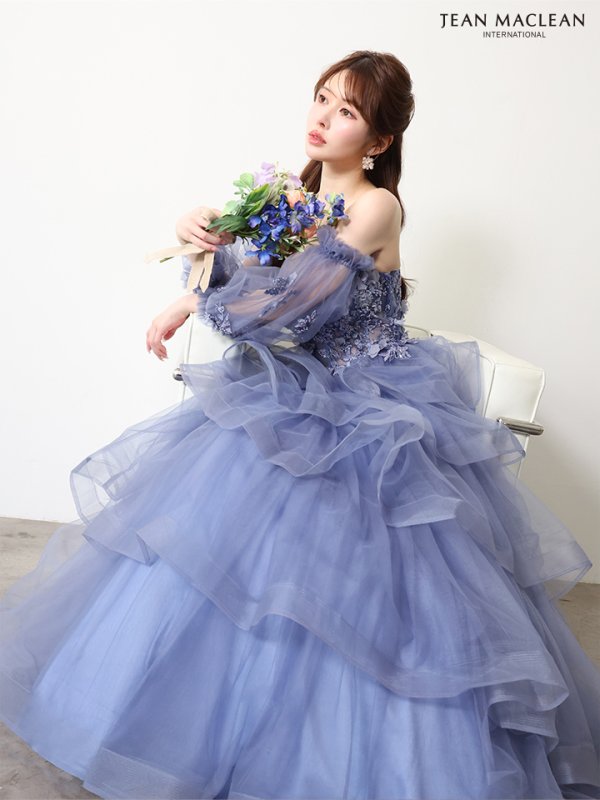 ブルー　モデル：ゆめ　身長：160cm　着用サイズ：Mサイズ