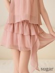ピンクベージュ　モデル：明日花キララ　身長：162cm 着用サイズ：Sサイズ