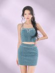 ペリーブルー モデル：ゆいぴす　身長：170cm　着用サイズ：Sサイズ