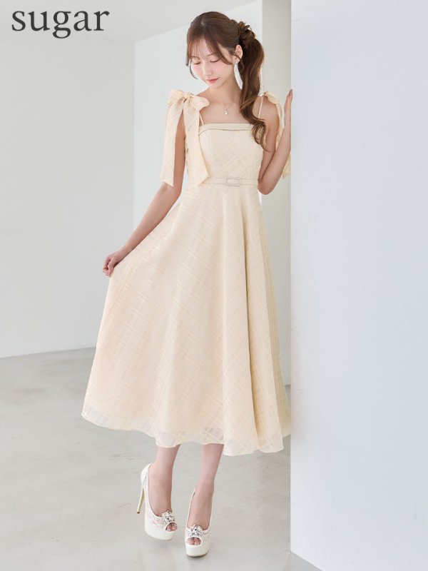 シャンパン モデル：あすか　身長：170cm　着用サイズ：Sサイズ