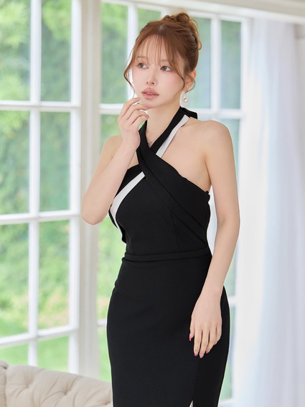 ブラック モデル：ゆめ　身長：160cm　着用サイズ：Sサイズ