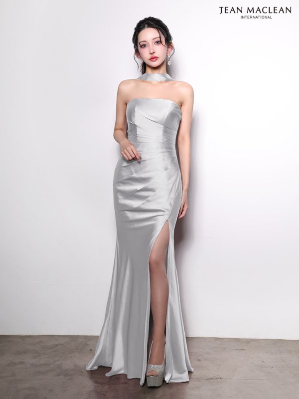 シルバー　モデル：まおちゃる　身長：158cm　着用サイズ：Mサイズ