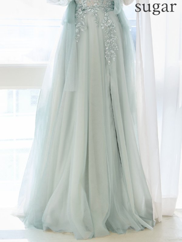 サージグリーン　モデル：ゆめ　身長：160cm　着用サイズ：Sサイズ