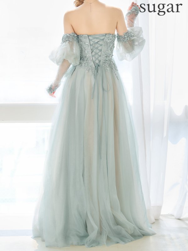 サージグリーン　モデル：ゆめ　身長：160cm　着用サイズ：Sサイズ