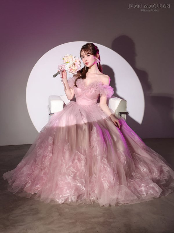 ピンク　モデル：ゆめ　身長：160cm　着用サイズ：Sサイズ