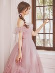 ピンク　モデル：さんご　身長：170cm　着用サイズ：Sサイズ