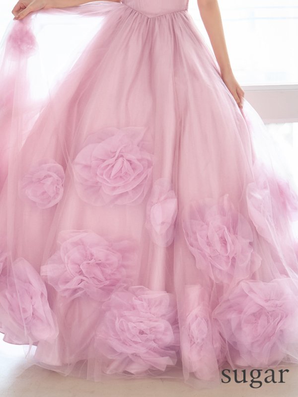 ピンク モデル：りな　身長：160cm　着用サイズ：Sサイズ