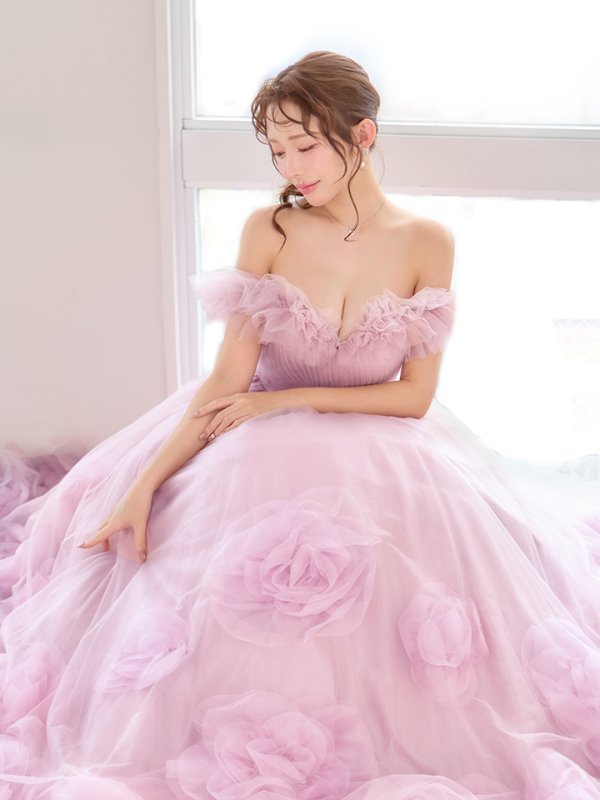 ピンク モデル：りな　身長：160cm　着用サイズ：Sサイズ