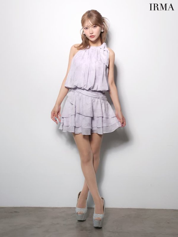 ラベンダー　モデル：如月れい　身長：156cm　着用サイズ：Sサイズ