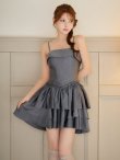 ダークグレー　モデル：ももか　身長：156cm　着用サイズ：Sサイズ