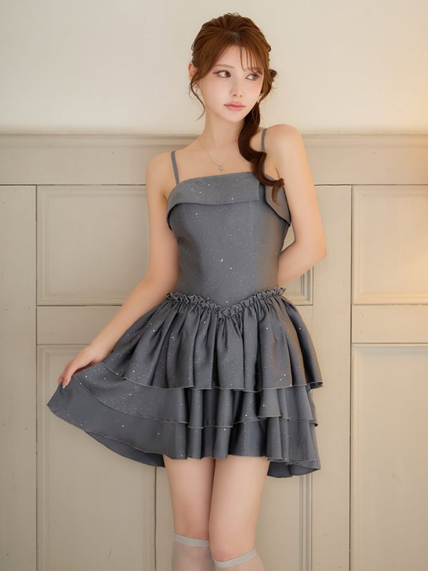 ダークグレー　モデル：ももか　身長：156cm　着用サイズ：Sサイズ