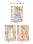 画像34: 【予約商品/5月下旬発送予定】XSサイズあり【IRMA/イルマ】リボン/ フリル/ チェック/ シフォン/ ドット/ ノースリーブ/ フレア/ ミニドレス/ キャバドレス[OF2A] (34)