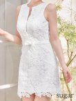 ホワイト　モデル：ゆめ　身長：160cm　着用サイズ：Sサイズ