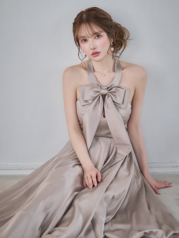 グレージュ　モデル：ゆめ　身長：160cm　着用サイズ：Sサイズ