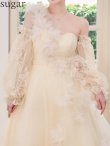 クリームイエロー　モデル：ゆめ　身長：160cm　着用サイズ：Sサイズ