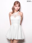ホワイト　モデル：如月れい　身長：156cm　着用サイズ：Sサイズ
