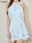 ブルー　モデル：るりぴ　身長：165cm　着用サイズ：Sサイズ